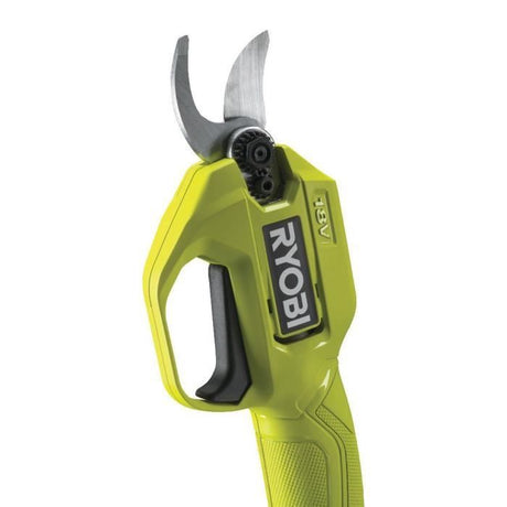 RYOBI - Sécateur 18V ONE+ - lames Bypass chromées en acier SK5 - capacité de coupe 25 mm - sans batterie ni chargeur - RY18SCA-0