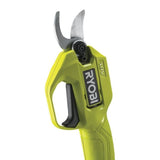 RYOBI - Sécateur 18V ONE+ - lames Bypass chromées en acier SK5 - capacité de coupe 25 mm - sans batterie ni chargeur - RY18SCA-0