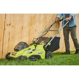 RYOBI - Tondeuse 36V MAXPOWER Power Assistô - ÿ coupe 40 cm - ramassage et mulching + batterie 5,0 Ah & chargeur - RLM36X41H50PG
