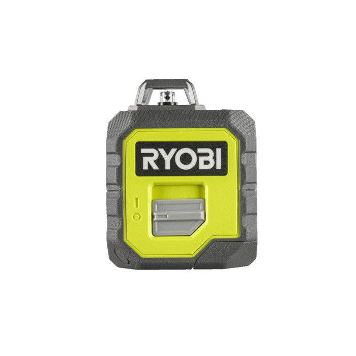 RYOBI - Laser 360° vert - portée 25 m - précision +/- 0,5 mm - Livré avec une canne télescopique, une pochette, 4 piles - RB360GLL-K