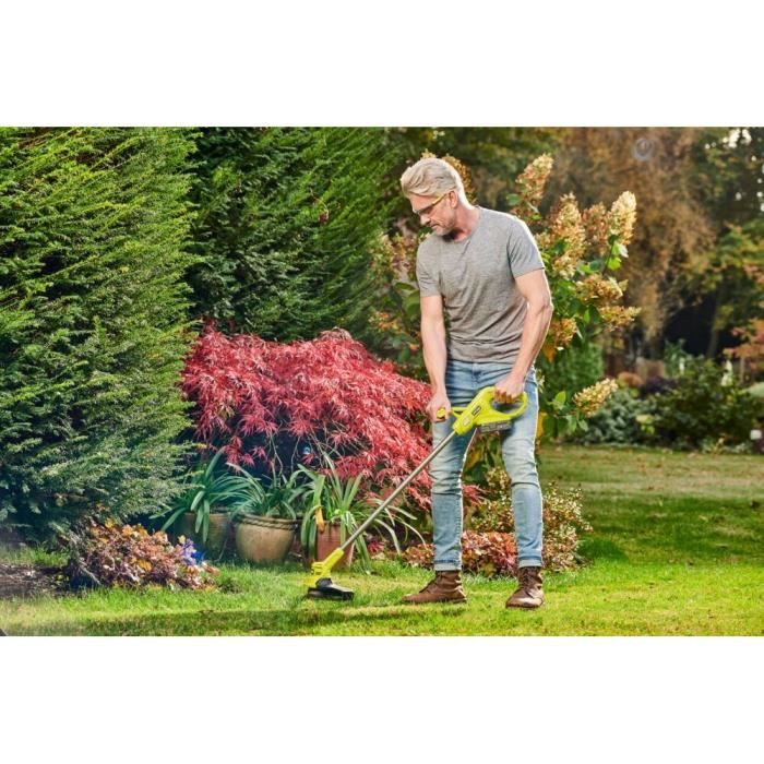 Coupe-bordures / dresse-bordures 18V RYOBI RY18LT23A-120 ONE+ Ø 23cm - 1 batterie et 1 chargeur inclus