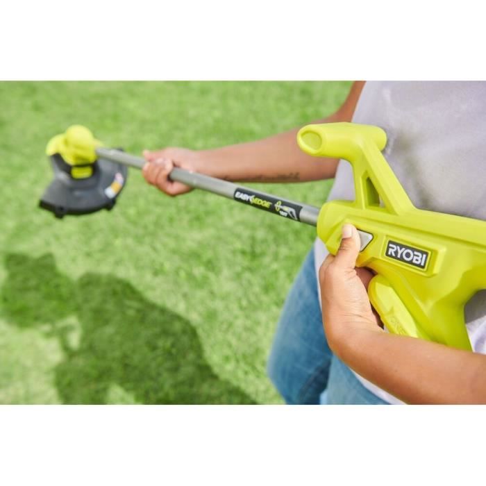 Coupe-bordures / dresse-bordures 18V RYOBI RY18LT23A-120 ONE+ Ř 23cm - 1 batterie et 1 chargeur inclus