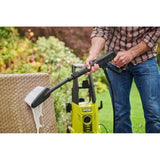 RYOBI - Nettoyeur haute pression 1600 W 130 bars - 420 L - flexible 5m, réservoir 0,9L + lances vario & turbo et brosse - RY130PWA