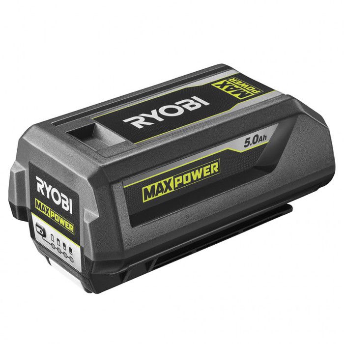 RYOBI - 1 batterie lithium+ 36V MAXPOWER 5,0 Ah - gestion individuelle de charge/décharge des cellules et énergie régulée - RY36B50B