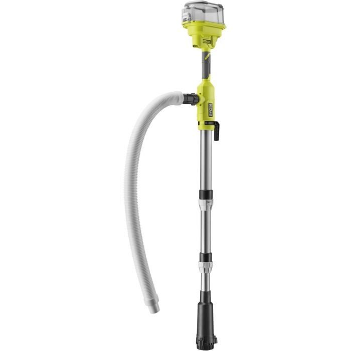 RYOBI - Pompe télescopique 18V - 3 360 l/h - immersion maxi. 1,2 m - IPX5 - vendue sans batterie - RY18STPA-0