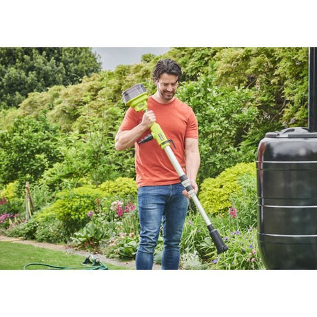 RYOBI - Pompe télescopique 18V - 3 360 l/h - immersion maxi. 1,2 m - IPX5 - vendue sans batterie - RY18STPA-0
