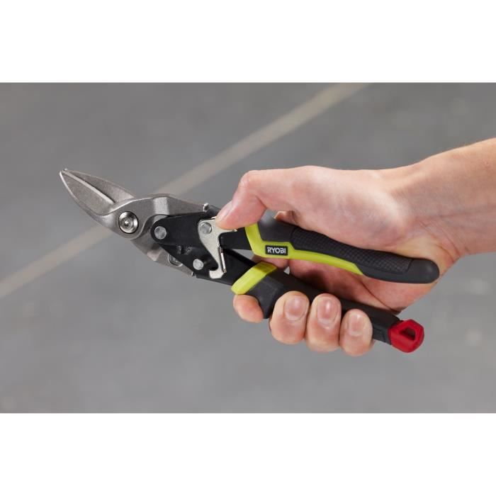 Jeu de 3 cisailles aviation - RYOBI - Universelle, passe-franc droite, passe-franc gauche