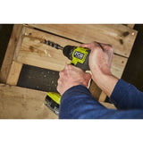 RYOBI - Perceuse-visseuse a percussion BRUSHLESS 18V ONE+ 54 Nm - 2 batteries 4 & 2 Ah, chargeur & sac de transport - RPD18BL1-2C42S