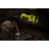 Lampe LED - RYOBI - 18V - pivotable - 1 500 / 700 / 200 Lumens - Ports USB-A et USB-C - Compatible RYOBI LINK et base magnétique