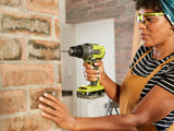 Pack 2 outils - RYOBI - 18V ONE+ - 1 perceuse-visseuse a percussion R18PD3 + 1 scie sauteuse R18JS - 1 batterie 18V 4,0 Ah chargeur