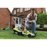 RYOBI - Tondeuse 1300 W - ÿ coupe 33 cm - ramassage et mulching - RLM13E33S