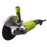 RYOBI - Meuleuse d'angle 2 000 W 230 mm - poignée 180° - coffret antichocs + coffret, disque diamant 230 mm & clé - EAG2000RSD1