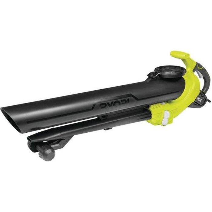 RYOBI - Souffleur aspiro-broyeur 3000 W - 3-en-1 - 2 vitesses - jusqu'a 375 km/h - aspiration 16 m³/min - broyage 16:1 - RBV3000CESV