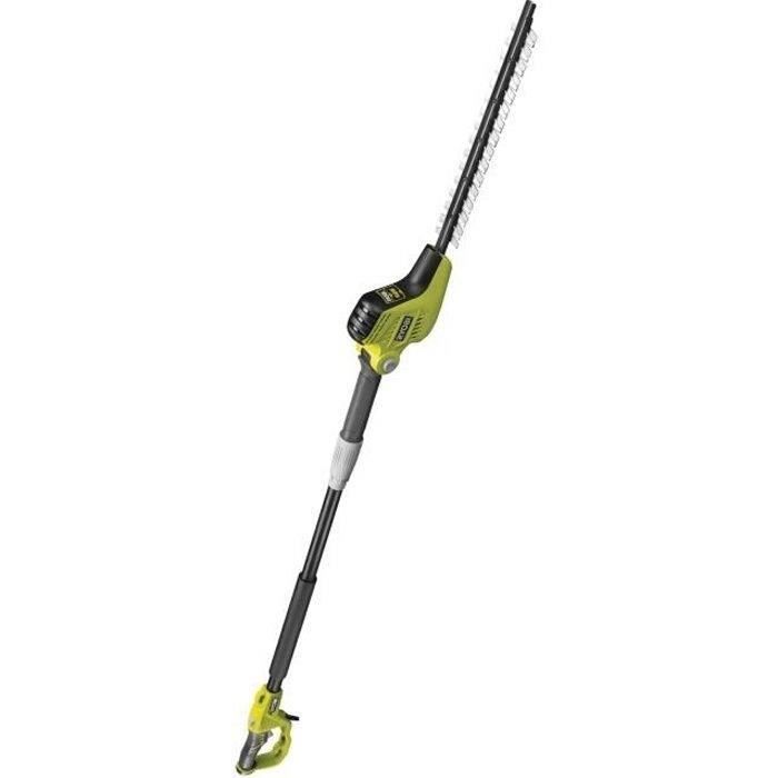 RYOBI - Taille-haies sur perche 450 W - lames 45 cm - écartement 20 mm - tube d'extension 65 cm fourni  - RPT4545E