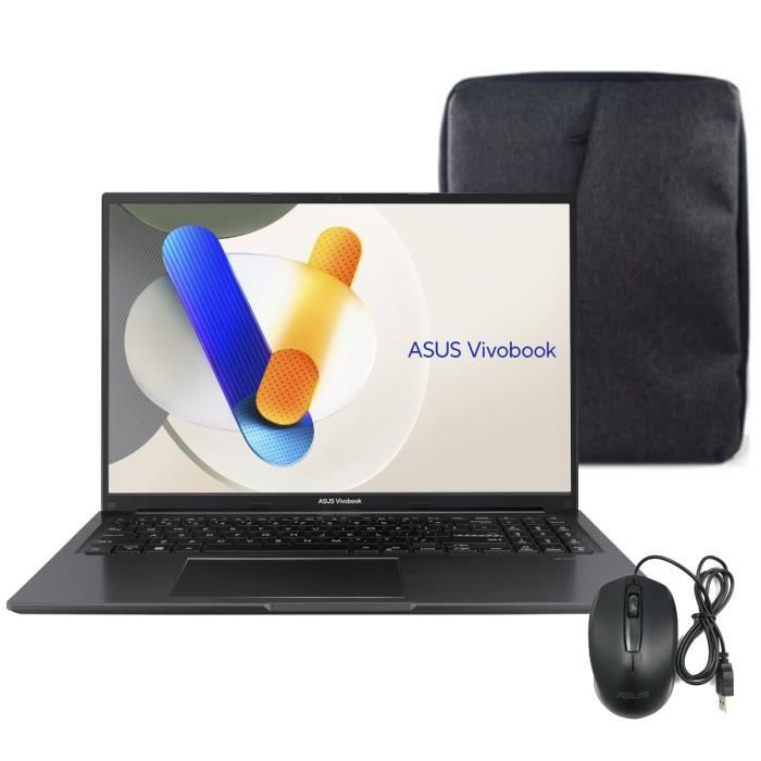 PC Portable ASUS VivoBook 16 S1605 | Win 11 - 16 WUXGA - Intel Core i5-11300H - RAM 8Go - 512Go SSD  + Souris & Sac