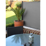 Natte brise-vue - NATURE - 200 g - Anthracite - 3 x 1 m