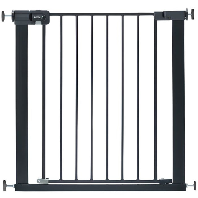 Barriere de sécurité enfant Easy Close Metal - SAFETY 1ST - Réglable de 73 a 80 cm - pression, sans vis ni perçage - Anthracite - Mé