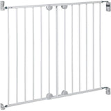 SAFETY 1ST Barriere de sécurité wall-fix extending, largeur de 62 a 102 cm, Ouverture d'une main des 2 sens - métal blanc, fixation