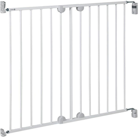 SAFETY 1ST Barriere de sécurité wall-fix extending, largeur de 62 a 102 cm, Ouverture d'une main des 2 sens - métal blanc, fixation