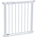 Barriere de sécurité Flat Step - SAFETY 1ST - Blanc - Métal - 73-80 cm - Pression sans vis ni perçage, barre de sol plate