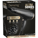 Seche-cheveux - SAINT ALGUE - Demeliss Ultra Series - Diffuseur - 3 températures - 2200 W - Noir