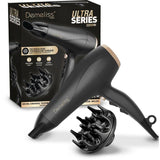 Seche-cheveux - SAINT ALGUE - Demeliss Ultra Series - Diffuseur - 3 températures - 2200 W - Noir