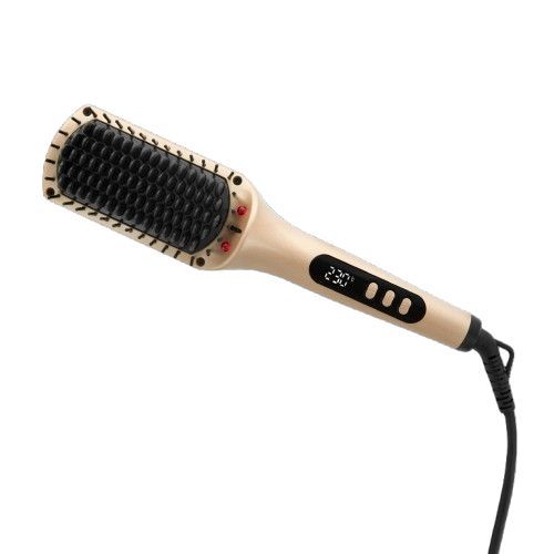 Brosse chauffante et lissante - DEMELISS - 21350 LISS&GO - 6 températures - Jusqu'a 230° C