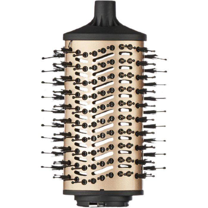 Brosse soufflante 2-en-1 - SAINT ALGUE - Demeliss Volume & Style - 1000 W - 3 températures - Noir / Or