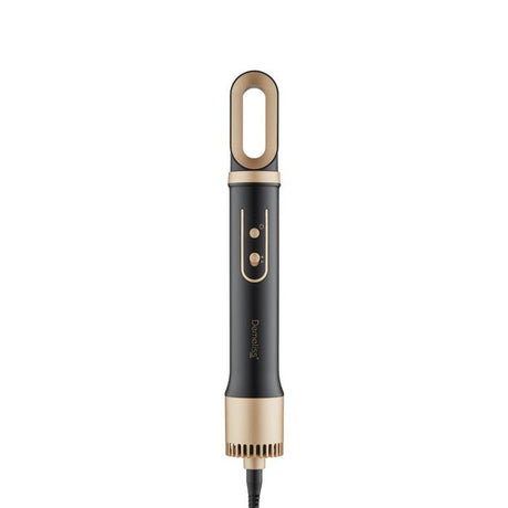 Brosse soufflante 5-en-1 - SAINT ALGUE - Demeliss - 1000 W - 3 températures - Noir / Or