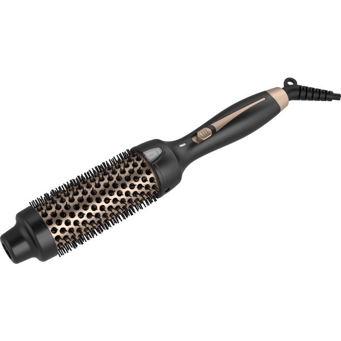 Brosse soufflante - SAINT ALGUE - Demeliss Volume Brush - 52 W - Température unique - Noir / Or