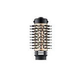 Brosse soufflante rotative - SAINT ALGUE - Demeliss Salon Blow Brush - 1000 W - 2 tetes - 3 températures - Noir / Or