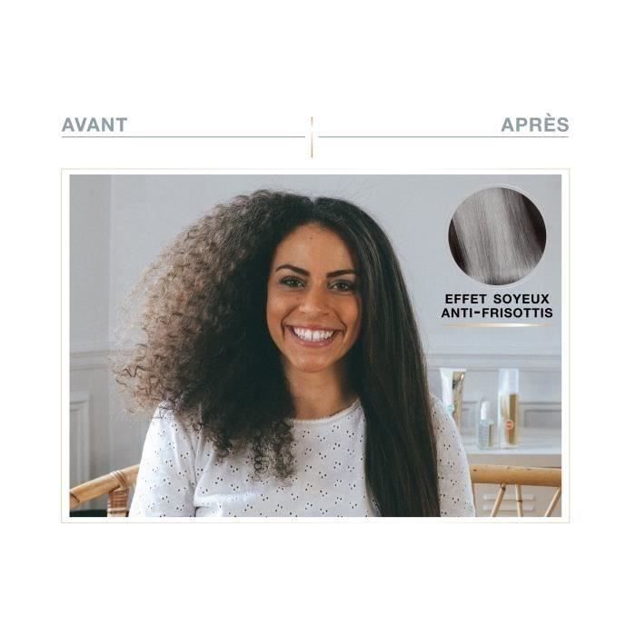 Lisseur vapeur - SAINT ALGUE - Demeliss TITANIUM - Lissage Haute Performance Hydratation Intense - Pour Tous Types de Cheveux