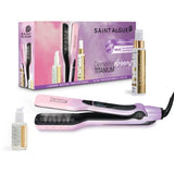 Lisseur Vapeur - SAINT ALGUE - Coffret Premium Demeliss TITANIUM DREAMS - Coloris Exclusif + Soins Avant & Apres Lissage