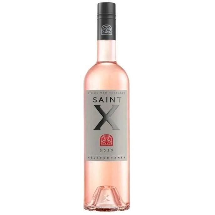 Saint X Rosé 2024 - IGP Méditerranée - Vin rosé de Provence 75cl