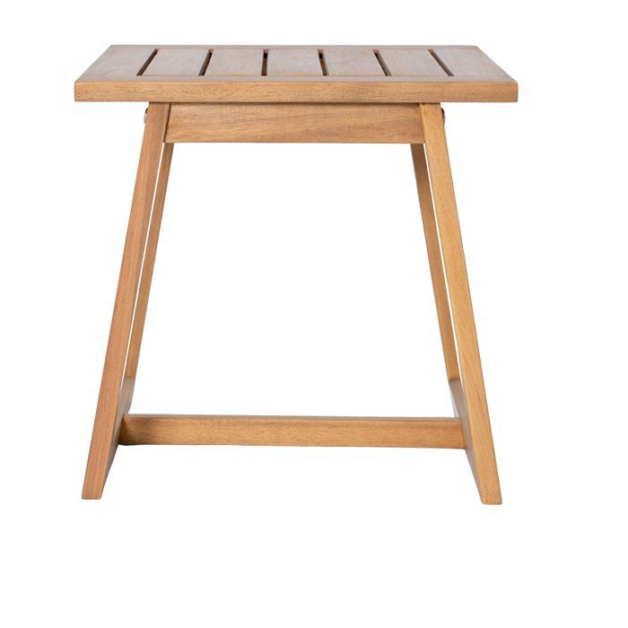Salon de jardin en bois d'Acacia FSC avec coussins - 2 personnes - Cali - Gris