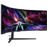 Ecran PC Gamer Incurvé - SAMSUNG - 57 - DUHD - 240Hz - Dalle VA mini LED - 1ms -  Ajustable en hauteur - Odyssey Neo G9 G95NC