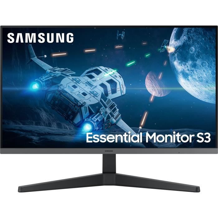 Ecran PC Samsung LS27C330GAUXEN 27'' (16:9), Full HD 1920x1080, 100Hz, 1ms (MPRT), Plat, 250cd/m2, 1000:1, Inclinable, Cable(s) HDMI