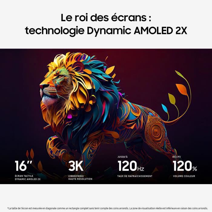 PC Portable - SAMSUNG - Galaxy Book4 Ultra - 16'' - i7 155H - 32Go - 1To SSD - RTX 4050 - AZERTY - Gris