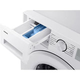 Lave-linge hublot SAMSUNG Ecobubble WW80CGC04DTH - 8 kg - Induction - L60cm - 1400 trs/min - Classe A - Blanc