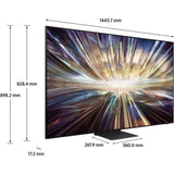 TV Neo QLED Samsung 65QN800D - TV Mini LED 65 (165 cm) - 8K 7680x4320 - 100Hz - HDR - Smart TV - Gaming HUB - 4xHDMI - WiFi