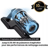 Aspirateur Balai avec Clean Station SAMSUNG Bespoke Jet Plus Complete VS20B95C43W - 210 AW