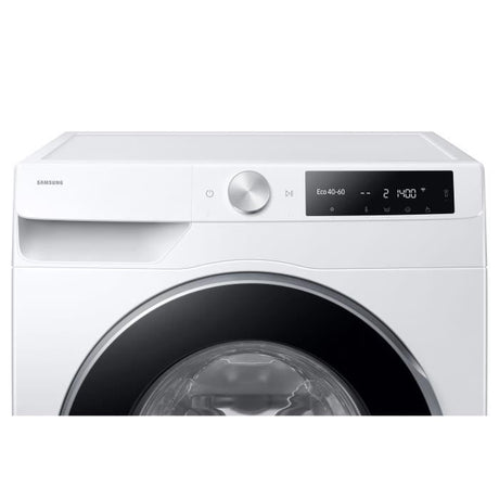 Lave-linge hublot SAMSUNG AI ecobubble™ WW11DG6B25LE - 11 kg - Digital Inverter - L60cm - 1400 trs/min - Classe A-10% - Blanc