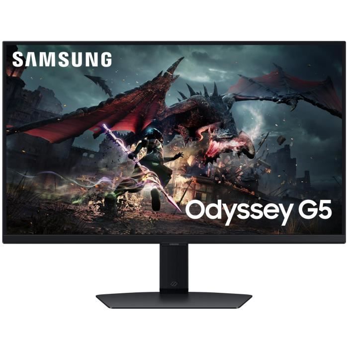 Écran PC - SAMSUNG - ODYSSEY G50D - 27 IPS 180Hz - Dalle IPS - 1 ms - HDMI / DisplayPort