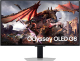 Ecran PC Gamer - SAMSUNG - 32'' - 4K UHD - 240Hz - Dalle OLED - 0,03ms - Ajustable en hauteur - Odyssey OLED G8 G80SD