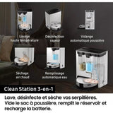 Aspirateur Robot Laveur - Samsung Jet Bot Combo AI VR7MD97A14G - Clean Station Désinfection Vapeur - Reconnaissance des Objets
