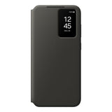 Coque et étui téléphone mobile Samsung Etui Smart View avec porte-carte pour Galaxy S24 FE - Noir