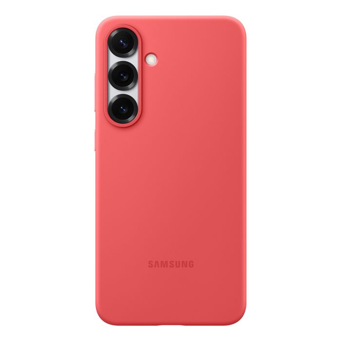 Coque de protection - Samsung - Galaxy S25 Plus - Silicone Souple - Rouge - Protection Résistante