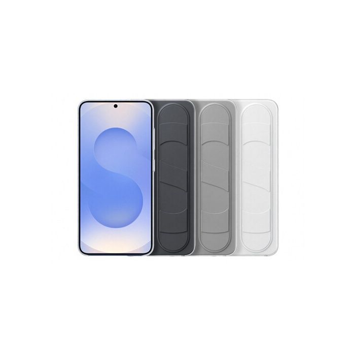 Coque avec laniere et support Galaxy S25 Gris