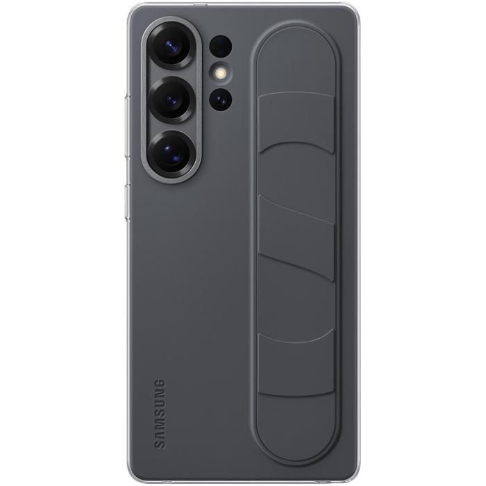 Coque - Samsung - Galaxy S25 Ultra - Noir - Fonction Support - Laniere Intégrée