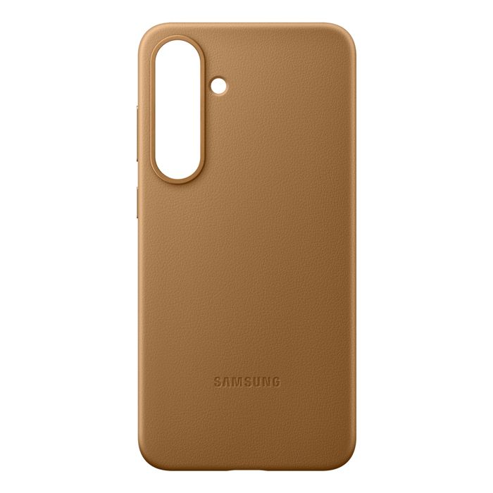 Coque pour Samsung Galaxy S25 Plus Cuir d'Origine Kindsuit Samsung Dorée